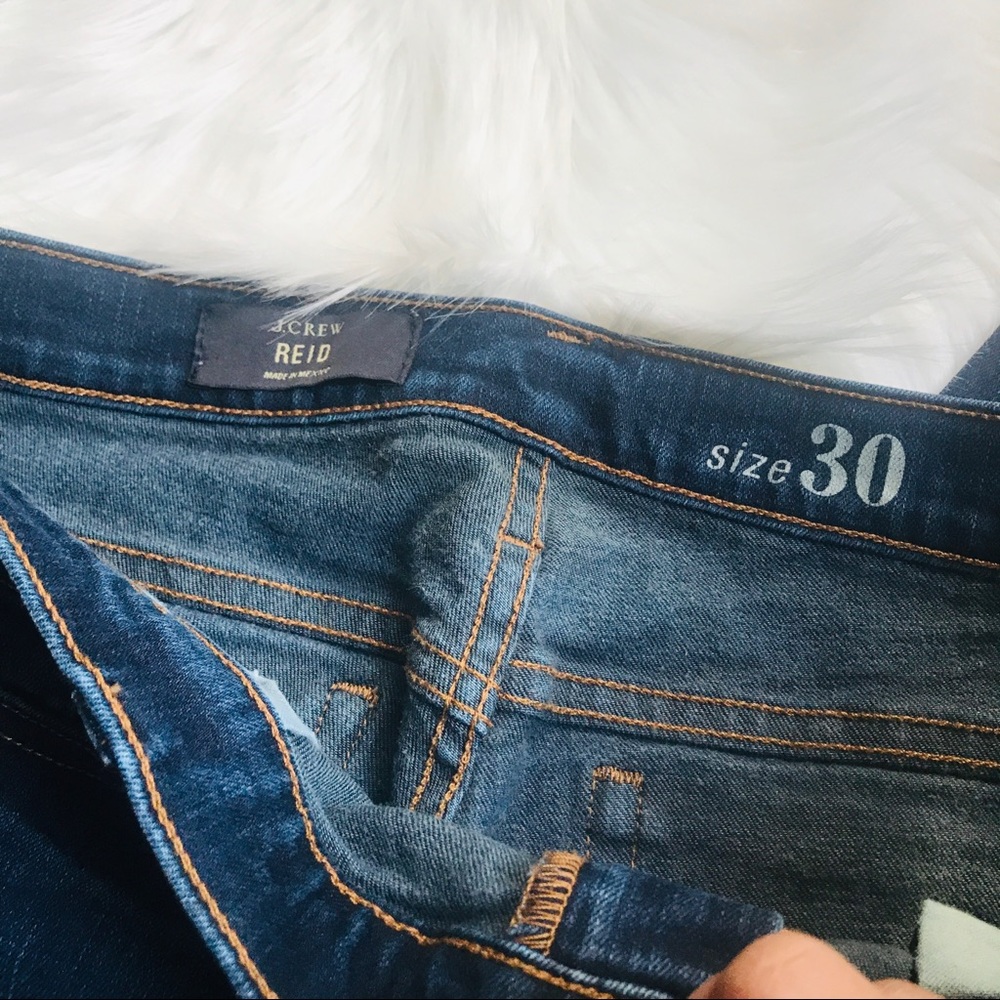 J Crew Reid cone denim in Brewster straight leg 30 - Picture 4 of 8